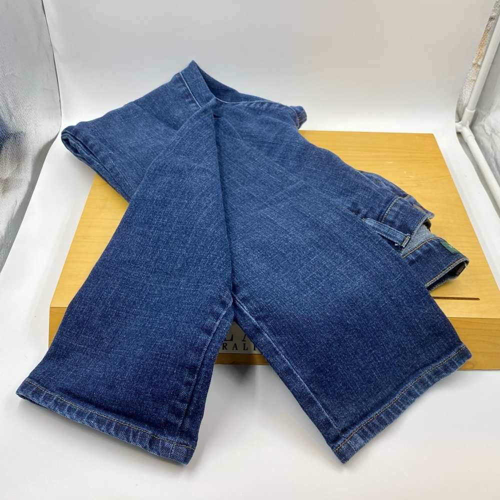 LRL Lauren Jeans Co Zipper Pocket  Denim Jeans Sz 12
